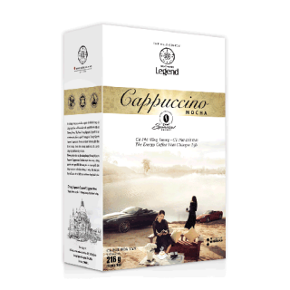 Cà phê Legend Cappuccino 3in1 (12gói/18g x 4 hộp)