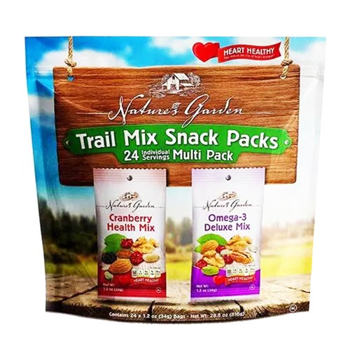 Hạt hỗn hợp Trail Mix Snack Packs NK Mỹ (816g)