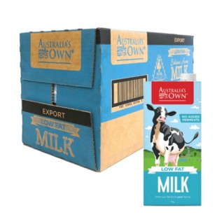 Sữa Tươi ít béo Australia’s Own thùng (12 hộp x 1L)
