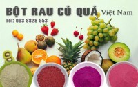 Bột rau củ quả