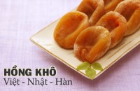 Hồng khô sấy